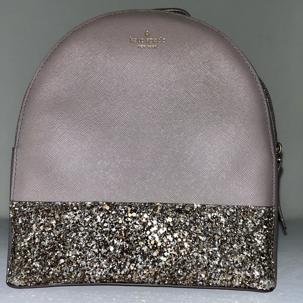 Kate spade glitter backpack